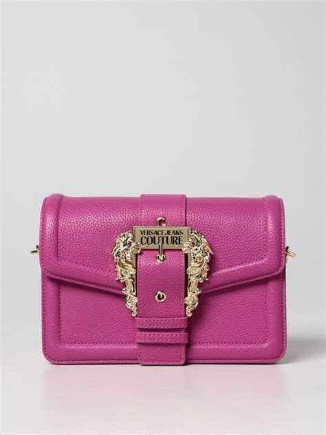 versace jeans couture pink bag|Versace Jeans Couture bag sale.